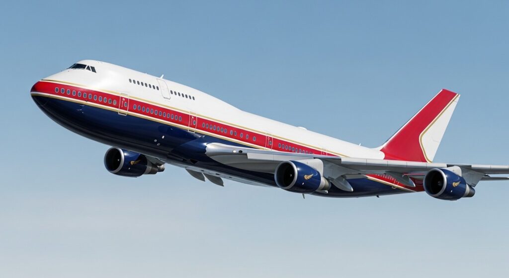 Air Force One : Les Nouvelles Couleurs de Trump qui Font Débat