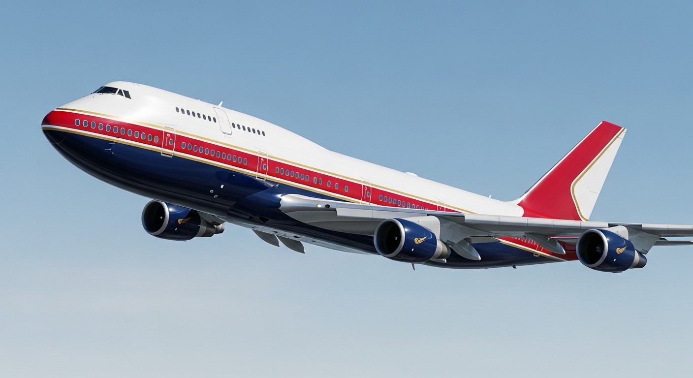 Découvrez pourquoi les avions présidentiels américains adoptent bleu marine, rouge profond et or, les teintes favorites de Donald Trump. Un changement symbolique qui marque une rupture avec la tradition Kennedy.