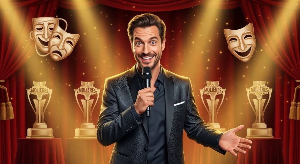 Alex Vizorek Rempile pour les Molières sur France 2