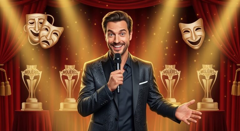 Alex Vizorek Rempile pour les Molières sur France 2