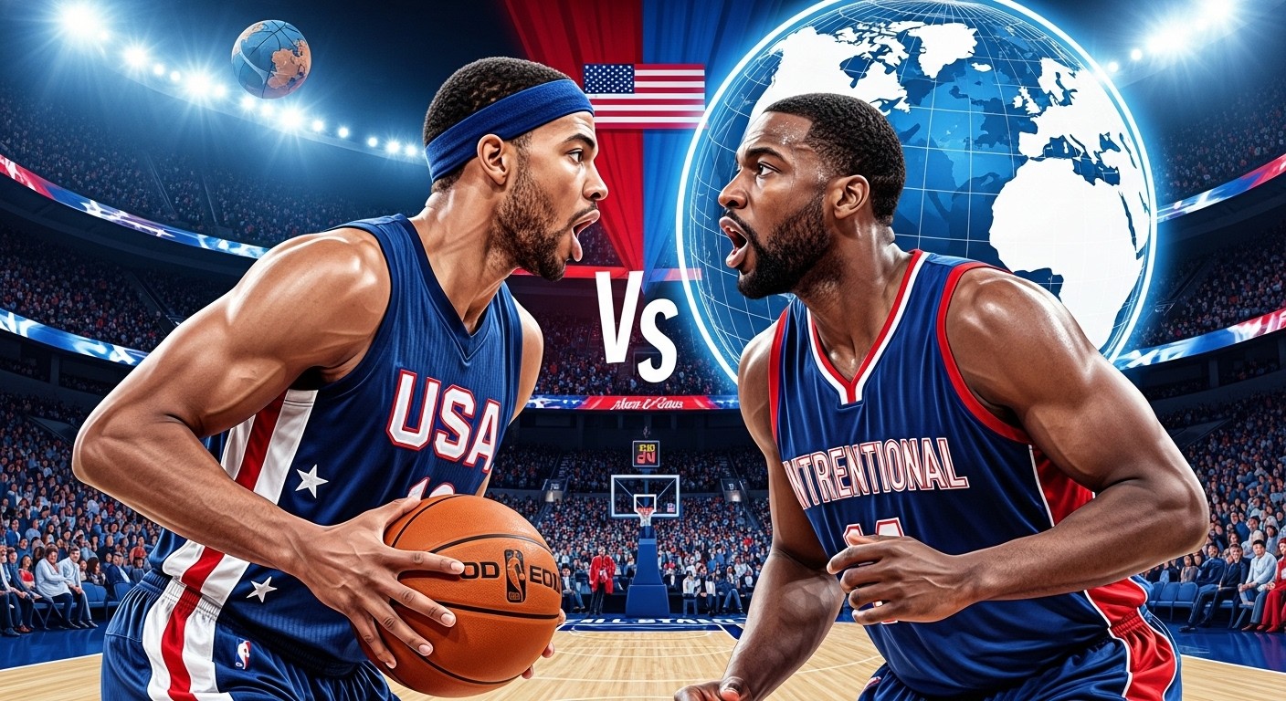 Découvrez le nouveau format USA vs Reste du Monde du All-Star Game NBA 2026 : tournoi à 3 équipes, nationalisme et enjeux pour raviver l'événement. Analyse complète.