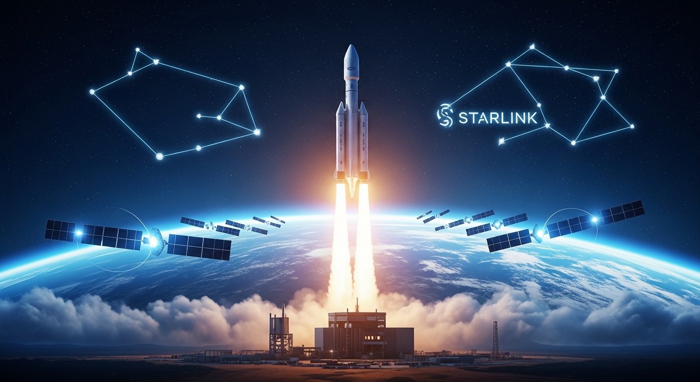 Découvrez comment le lancement de 32 satellites Amazon Leo par Ariane 6 défie Starlink pour dominer l'Internet haut débit mondial. Une bataille spatiale qui change tout !