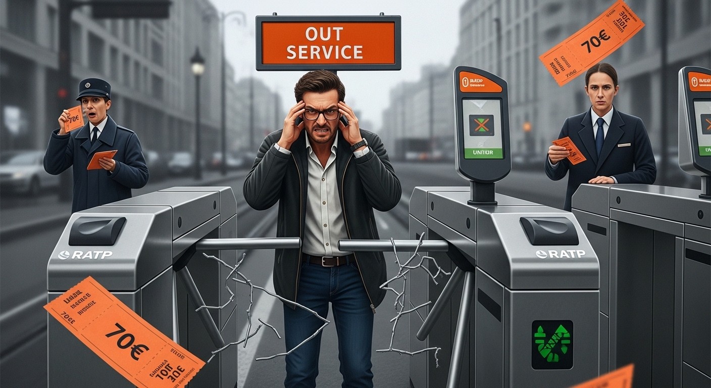 Depuis l'augmentation à 70 euros de l'amende pour non-validation dans le métro parisien, de nombreux usagers honnêtes se font verbaliser à cause de valideurs en panne. Une injustice qui fait gronder ? Découvrez les témoignages et solutions.