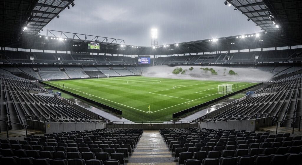 Angers-Lille à Huis Clos : Les Inondations Forcent la Décision