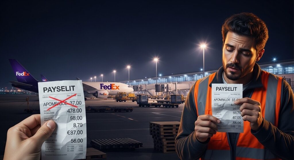 Anomalies de Paie au Hub FedEx Roissy : Jusqu&rsquo;à 870 Euros en Moins