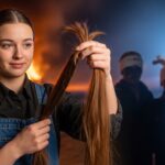 Apprentie Coiffeuse Collecte Cheveux pour Brûlés Crans-Montana