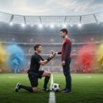 Arbitre Allemand Demande Mariage Stade Cologne