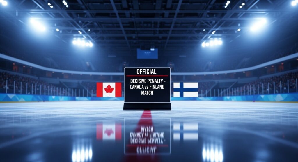Arbitres Canadiens en Demi-Finale Hockey JO 2026 : Polémique Expliquée