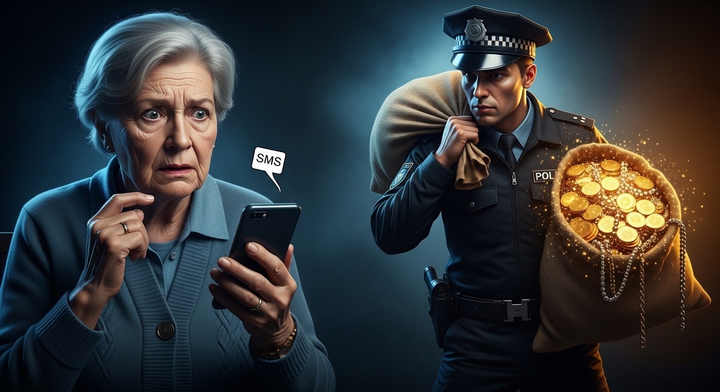 À Vanves, une femme de 77 ans a perdu près d'un million d'euros en bijoux et or suite à une arnaque sophistiquée impliquant faux SMS DHL, faux banquier et faux policier. Comment ça arrive encore ?