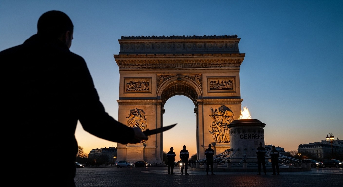 Découvrez les détails de l'attaque au couteau sous l'Arc de Triomphe le 13 février 2026 : un radicalisé récidiviste abattu après avoir visé des gendarmes. Analyse et enjeux sécuritaires.