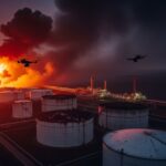 Attaque de Drones Ukrainiens sur un Terminal Pétrolier Russe