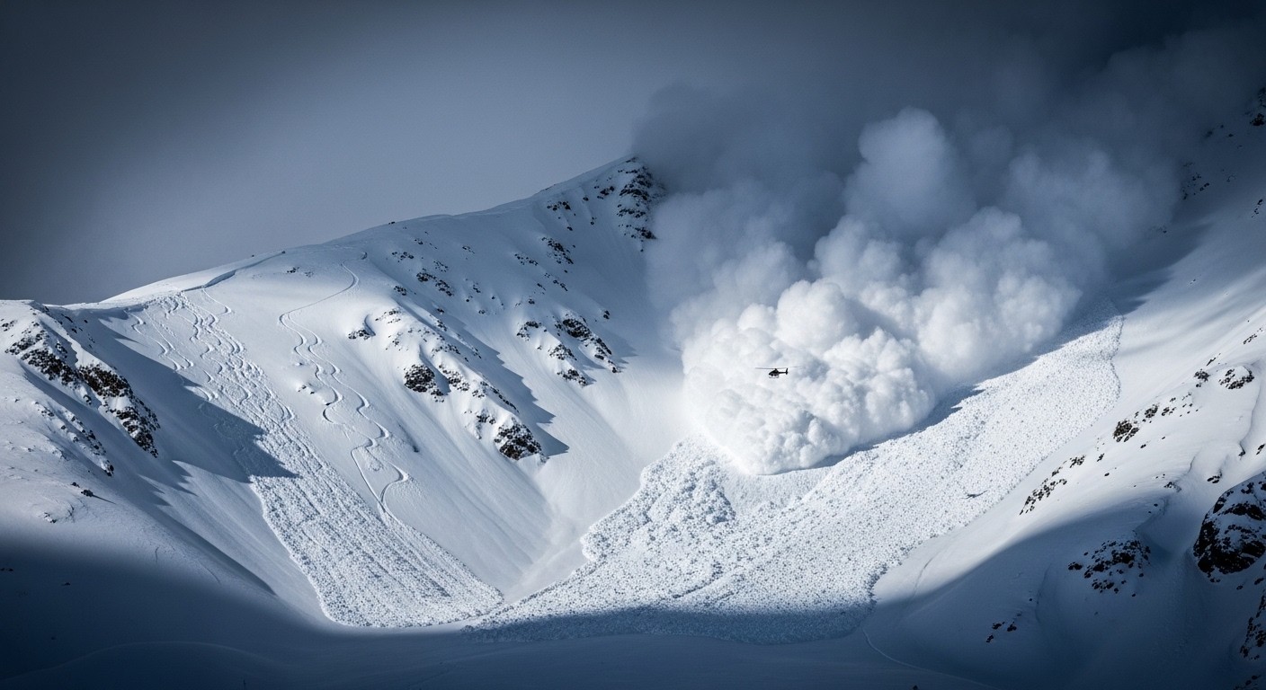 Opérations de secours désespérées en Californie après une avalanche à Castle Peak qui a emporté 10 skieurs hors-piste. Six survivants attendent toujours d’être extraits dans des conditions extrêmes.