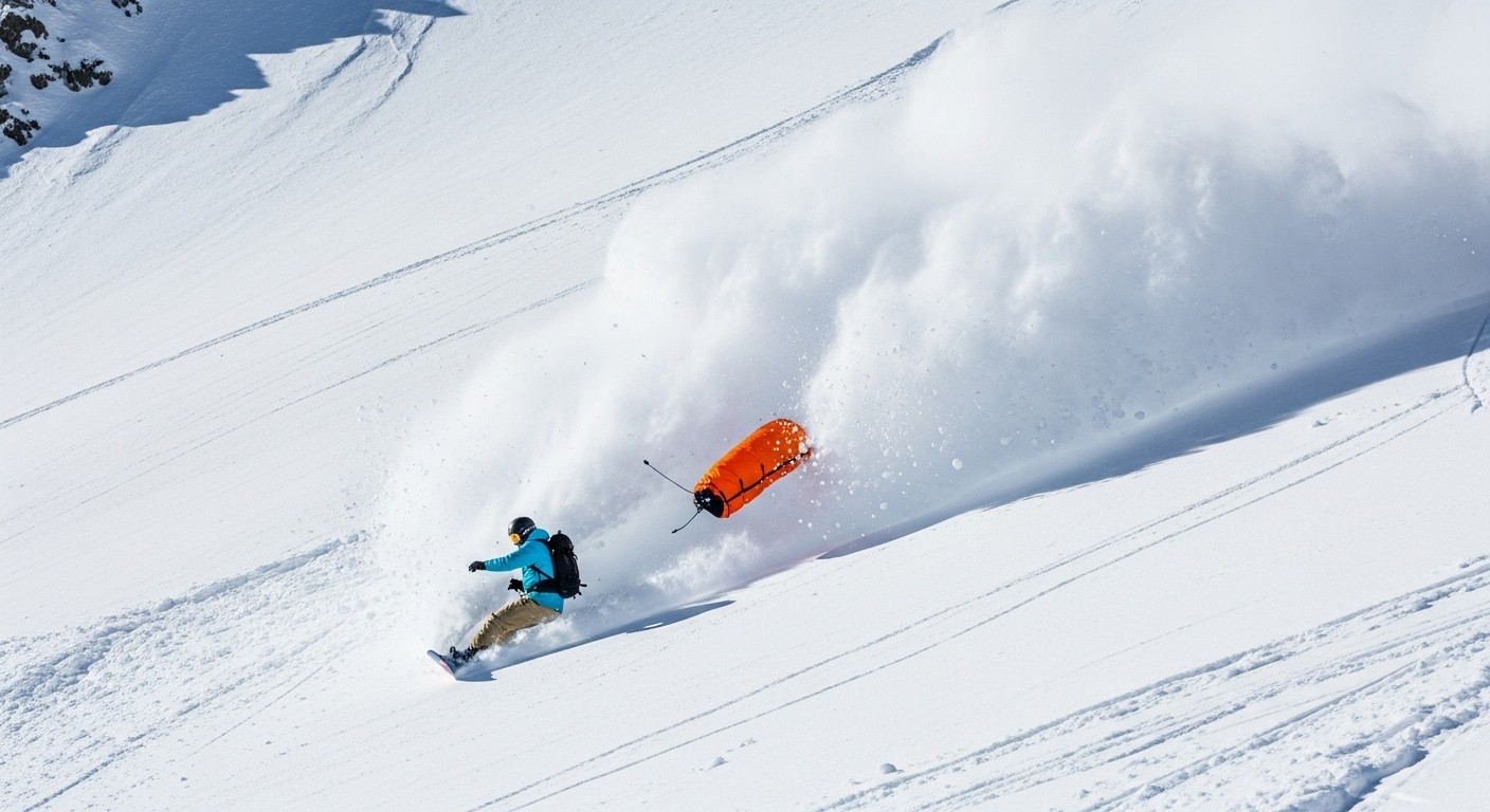 Un snowboarder allemand emporté par une avalanche en pleine compétition à Serre Chevalier. Grâce à son airbag, Leonardo Schweizer s'en sort indemne. Récit glaçant et leçons de sécurité en montagne.