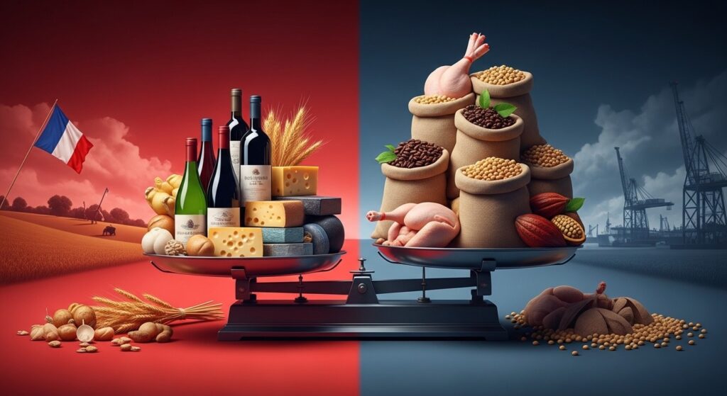 Balance Commerciale Alimentaire Française Au Plus Bas Historique