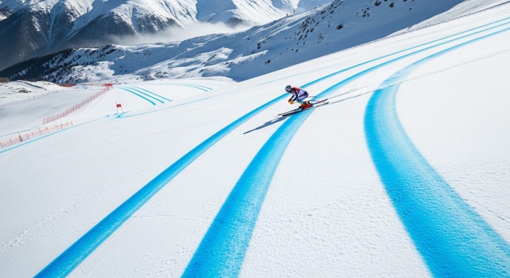 Bandes Bleues Pistes Ski Alpin : Pourquoi ?