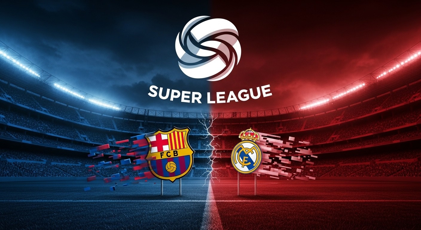 Le FC Barcelone annonce son retrait définitif du projet Superligue, laissant le Real Madrid isolé. Un coup dur pour cette compétition controversée qui semble toucher à sa fin en 2026.