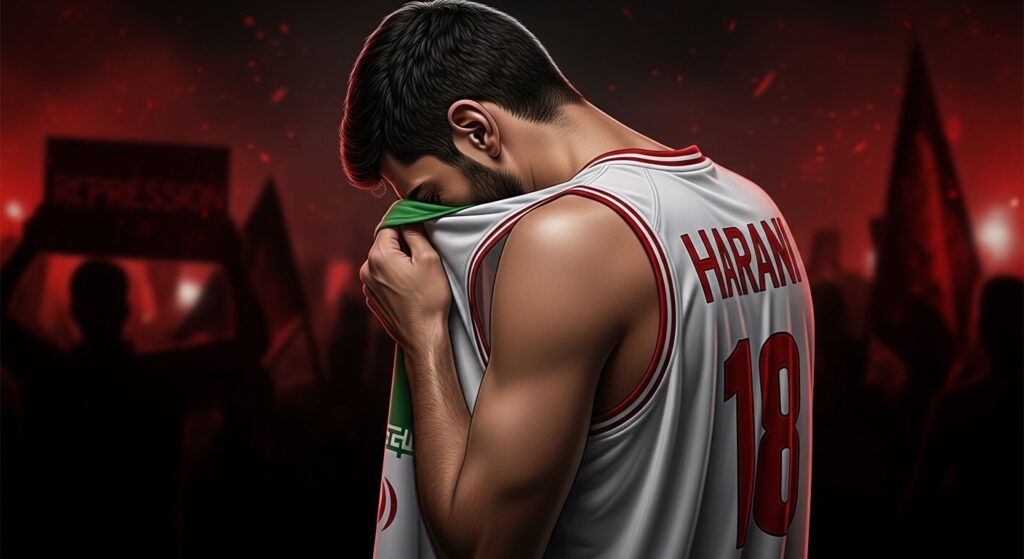 Basketteur Iranien Refuse Sélection : Cri de Douleur