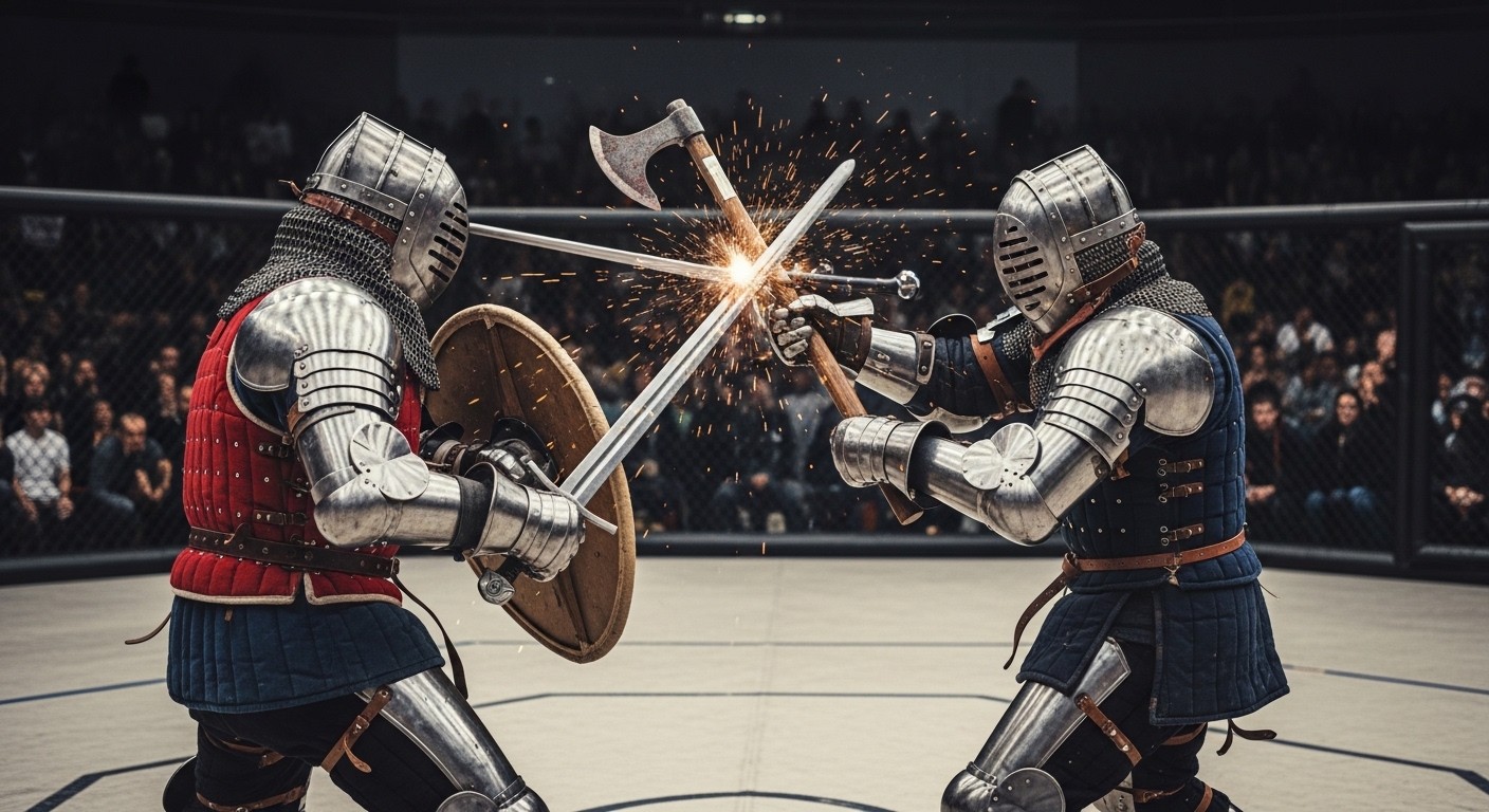 Découvrez le béhourd, sport de combat intense mêlant épée, hache et armures lourdes. Entre MMA moderne et traditions médiévales, cette discipline gagne en popularité en France.