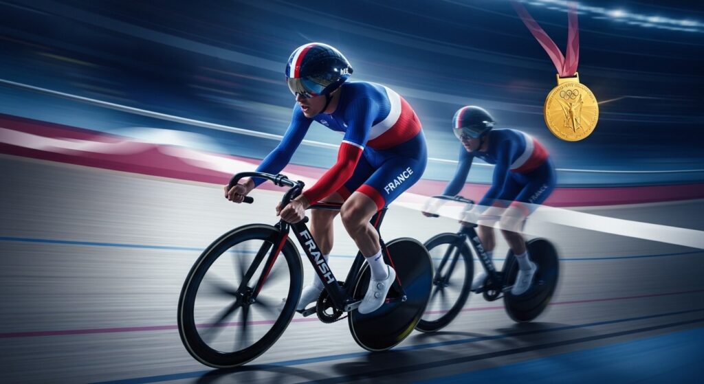 Benjamin Thomas Revient sur la Piste Après Son Titre Olympique