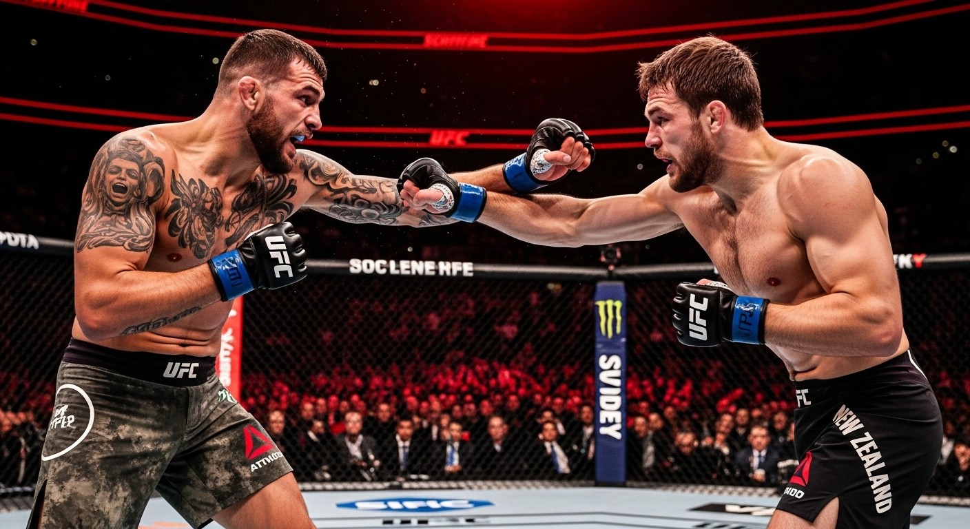 Découvrez l'heure exacte et la chaîne TV pour suivre Benoît Saint Denis contre Dan Hooker à l'UFC Sydney. Combat explosif en vue pour le Français en poids légers !