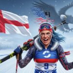 Biathlète Groenlandaise Fustige Trump Avant JO 2026