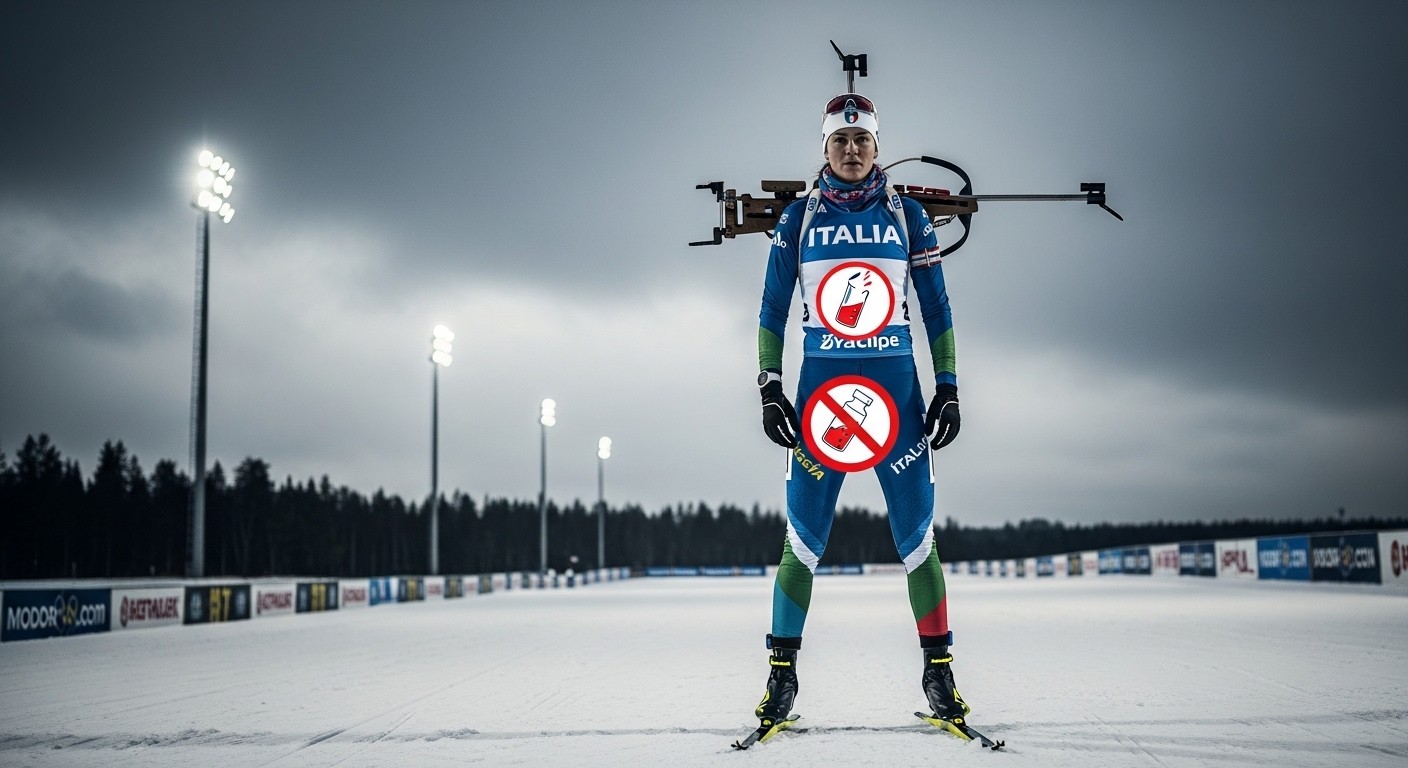 Une jeune biathlète italienne testée positive au létrozole juste avant les JO d'hiver de Milan-Cortina 2026. Décryptage du scandale qui secoue le biathlon à domicile.