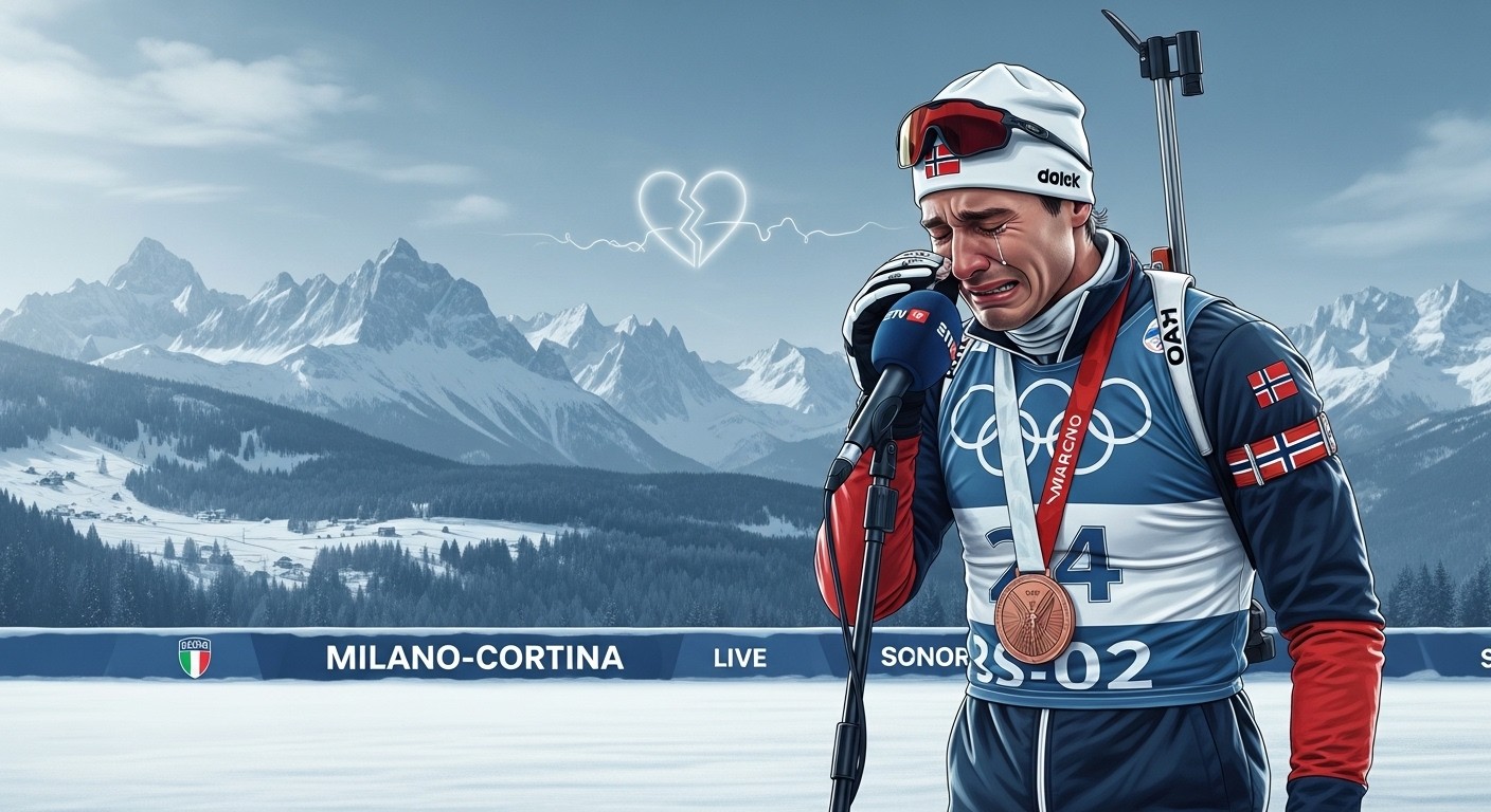 Après sa médaille de bronze aux JO 2026, le biathlète norvégien Sturla Lægreid révèle en direct avoir trompé l’amour de sa vie. Une confession choc qui émeut et divise.