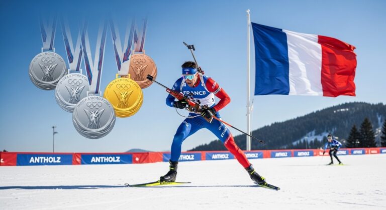 Biathlon Français JO 2026 : Record Égalé Déjà !