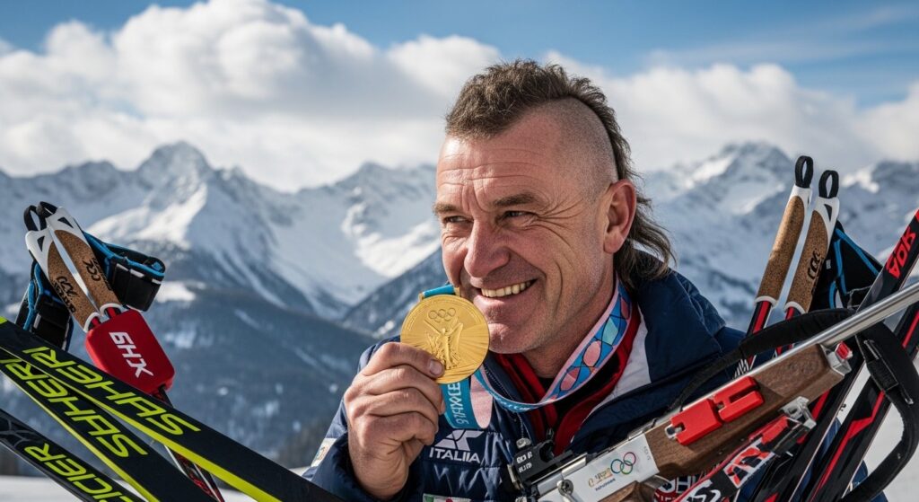 Biathlon JO 2026 : Coupe Mulet pour Célébrer l&rsquo;Or en Relais