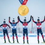 Biathlon JO 2026 : France en Or sur le Relais Hommes