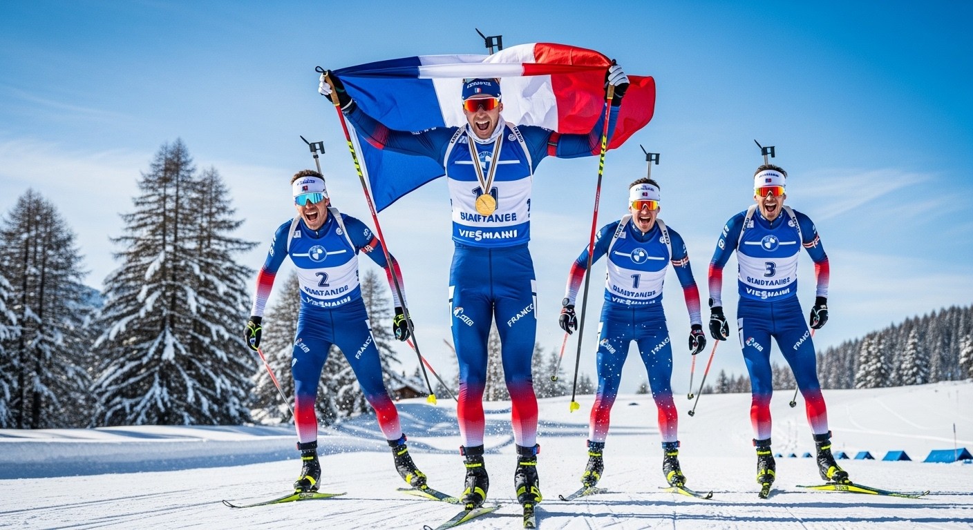Les Bleues du biathlon remportent l'or en relais aux JO 2026, complétant le triplé historique. Découvrez comment elles dominent dans un sport paritaire où les femmes excellent.
