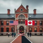 Bibliothèque à la Frontière USA-Canada : Symbole de Tensions