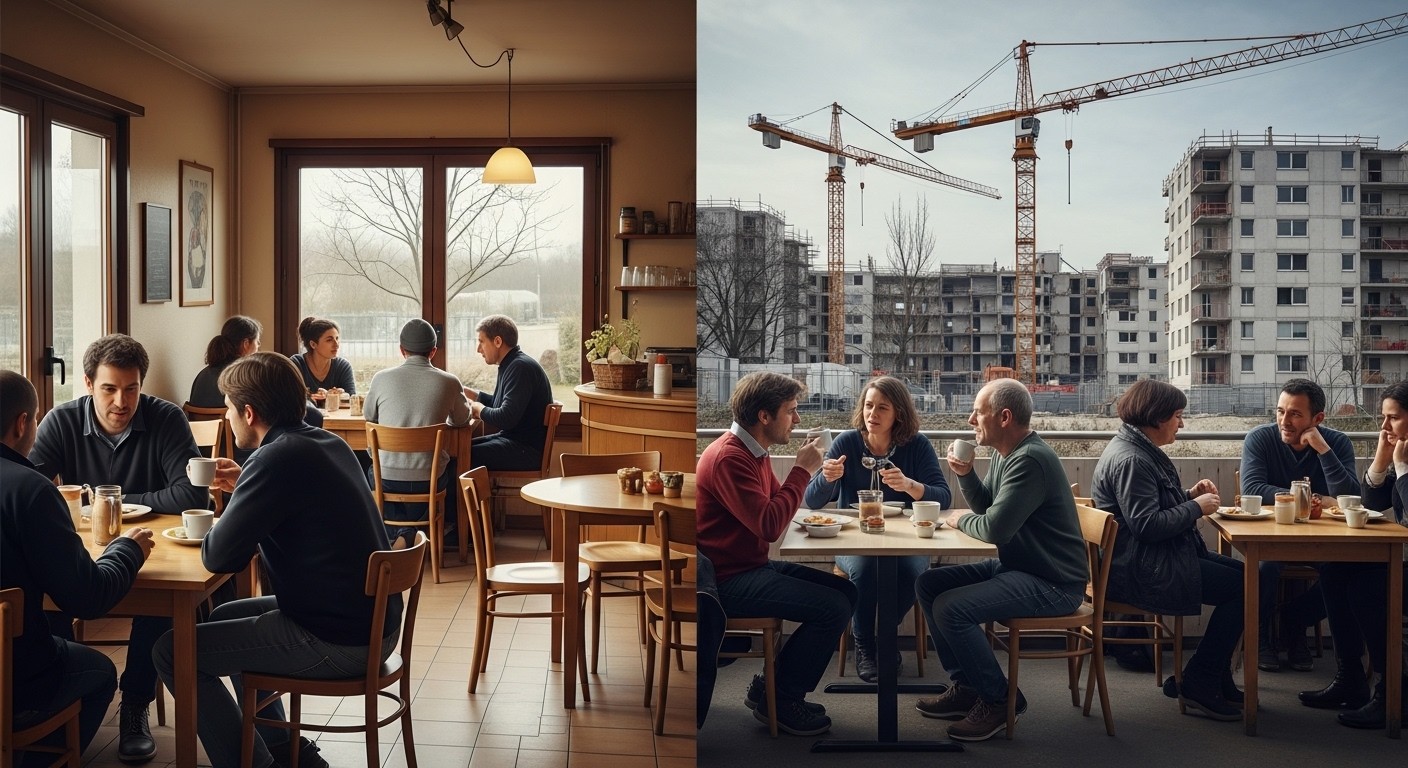 Au Blanc-Mesnil, le café associatif Le Tilia, unique lieu de vie du quartier des Tilleuls, risque l'expulsion à cause du renouvellement urbain. Les habitants s'inquiètent pour leur lien social.