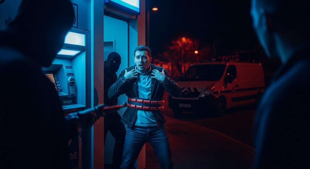 Braquage Audacieux : Réseau Insolite et Prise d&rsquo;Otage à 740 000 Euros