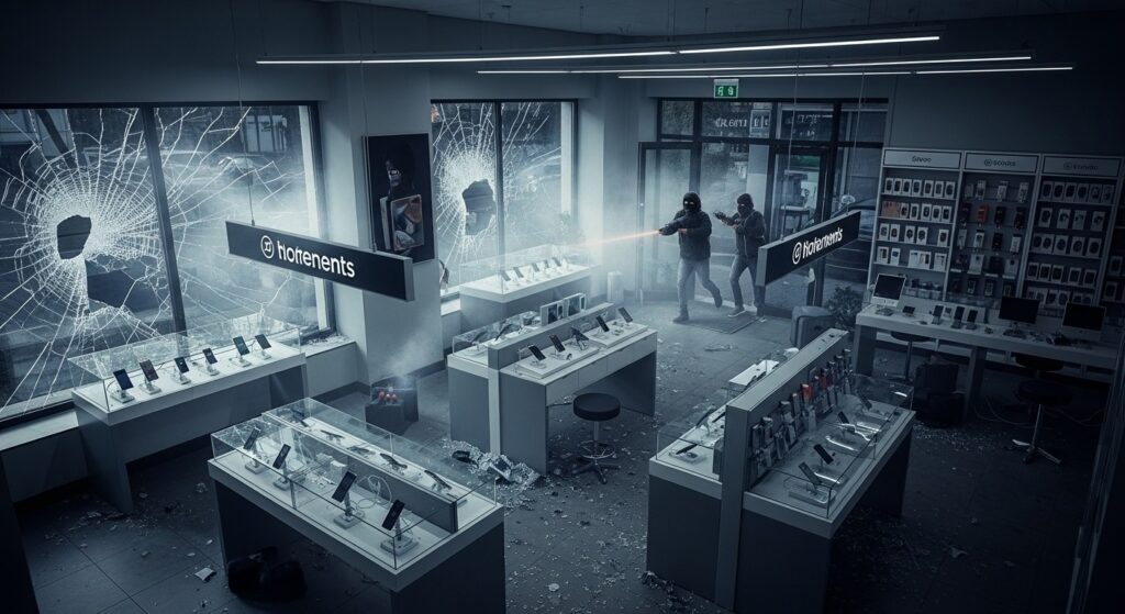 Braquage Bouygues Telecom Brétigny : 30 Téléphones Volés