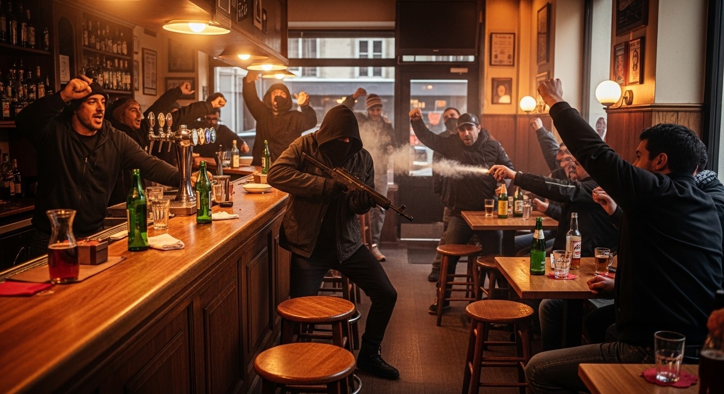Découvrez comment des clients d'un bar-tabac à Sceaux ont mis en fuite un braqueur armé. Courage collectif, coups reçus et arrestation rapide : une histoire qui redonne foi en la solidarité.