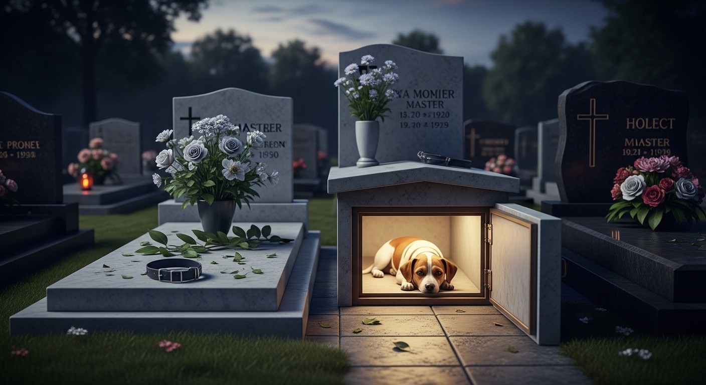 Découvrez la nouvelle loi à São Paulo qui autorise l’enterrement des chiens et chats dans les caveaux familiaux, reconnaissant le lien affectif éternel entre maîtres et animaux de compagnie.