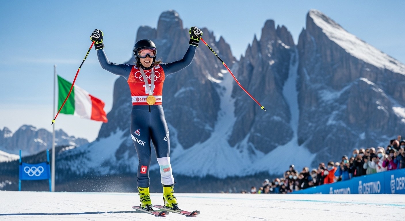 Federica Brignone remporte l'or en géant et super-G aux JO 2026 malgré une grave blessure il y a dix mois. À 35 ans, l'Italienne signe un retour légendaire sur les pistes de Cortina.