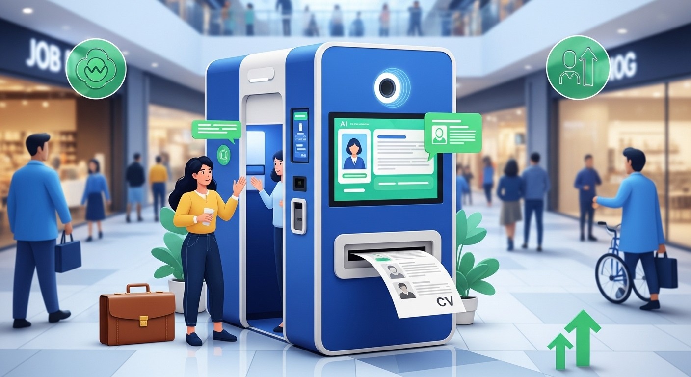 Découvrez la cabine IA qui rédige votre CV en 15 minutes près de Reims. Une innovation accessible à tous contre le chômage : gratuit puis 2€ seulement. Révolution emploi 2026 ?