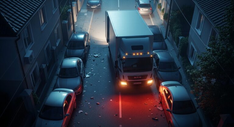 Camion Détruit 25 Voitures à Maisons-Alfort : Le Chaos d&rsquo;une Rue Interdite