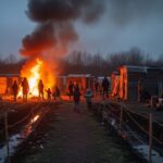 Camp Roms Oise : Vie quotidienne dans un squat précaire