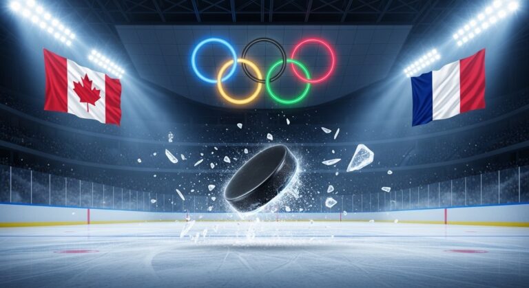 Canada France Hockey JO 2026 : Heure et Chaîne TV