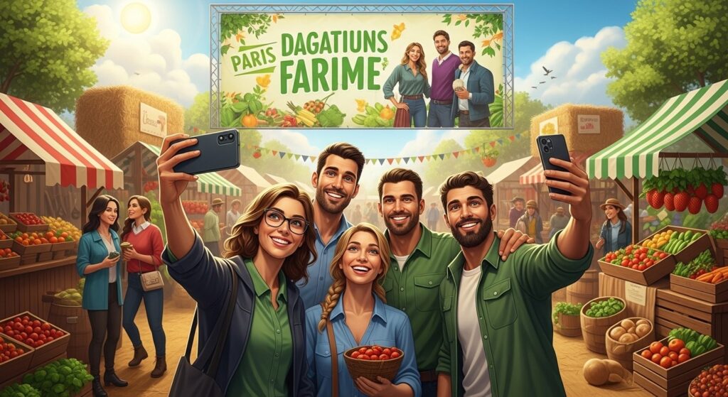 Candidats L’Amour est dans le Pré Stars au Salon de l’Agriculture 2026