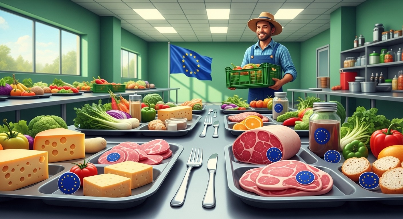 Découvrez l'annonce choc : l'État va imposer des produits 100% européens dans ses cantines (armées, universités). Un virage majeur pour la souveraineté alimentaire et le climat, qui va changer la donne.