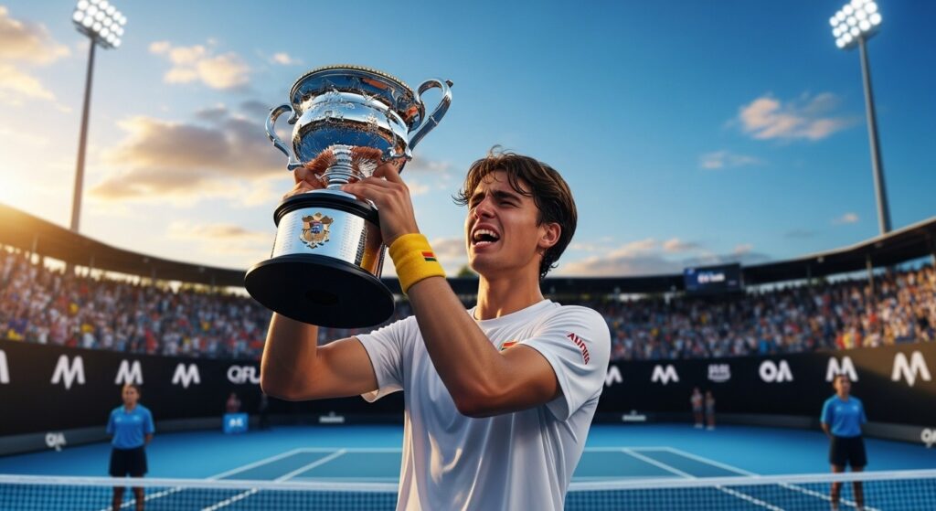 Carlos Alcaraz remporte l’Open d’Australie 2026 et entre dans l’histoire