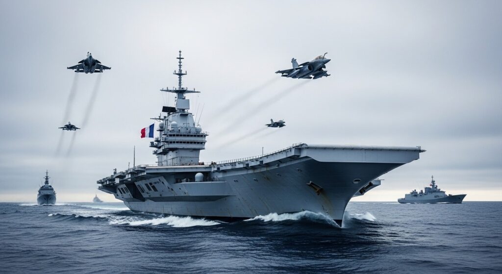 Charles de Gaulle en Mission Atlantique Nord et Baltique