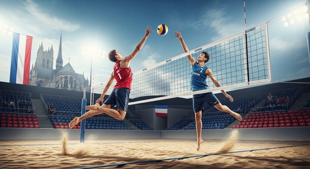Chartres recrute deux stars du beach-volley français