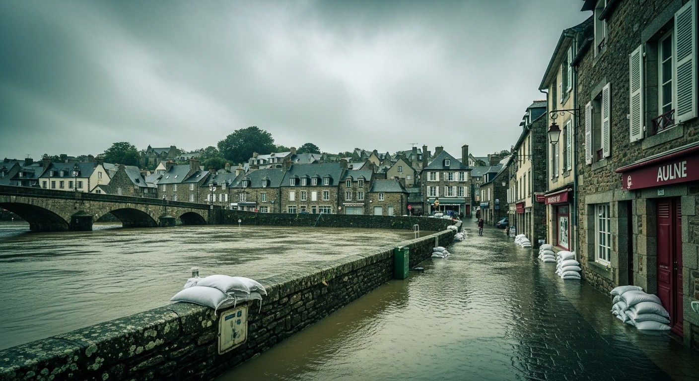 Découvrez pourquoi Châteaulin, en Finistère, reste vulnérable aux crues de l'Aulne malgré des décennies d'études. Budget insuffisant et solutions limitées laissent les habitants face à un risque récurrent.