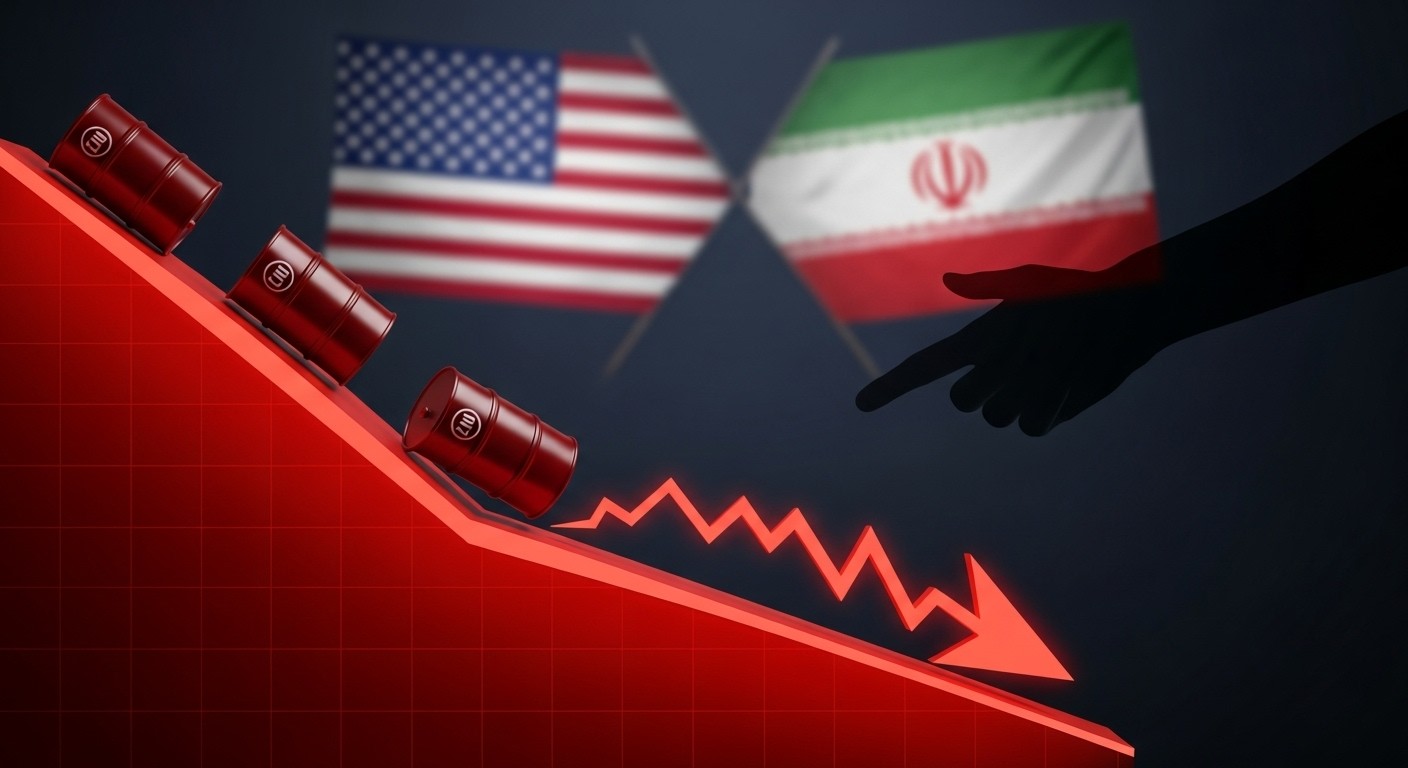 Les prix du pétrole dévissent de plus de 3% après les déclarations de Donald Trump favorables à un accord avec l'Iran. Menaces militaires en suspens, marchés soulagés : découvrez pourquoi le baril Brent et WTI chutent brutalement.