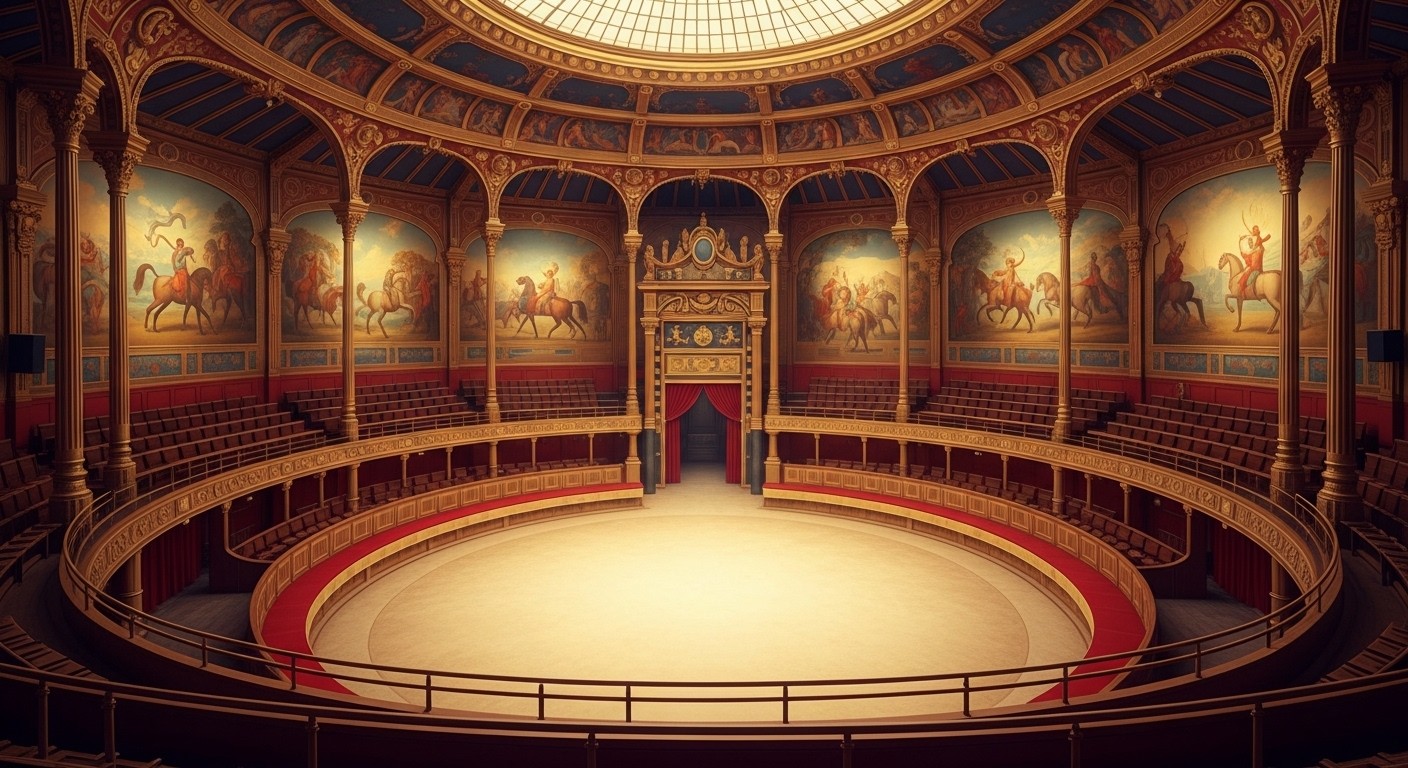 Découvrez la grande rénovation du Cirque d’Hiver Bouglione à Paris : fresques de 1852 révélées et lustre impérial restauré sur 4 ans. Un patrimoine vivant renaît !